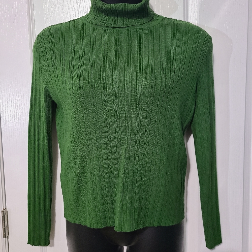 NEW LIST🍁-Gorgeous Fern/Moss Green Sweater